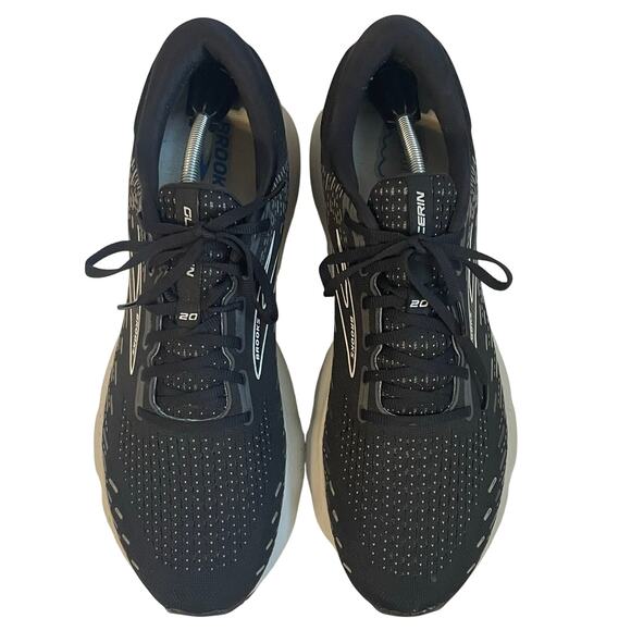 Brooks Glycerin 20 Men’s Running Shoes sz 14 Black White Alloy Neutral Cushioned main image 15